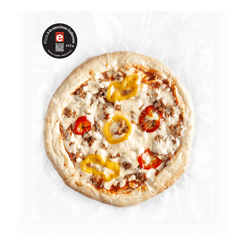 Pizza à la saucisse italienne