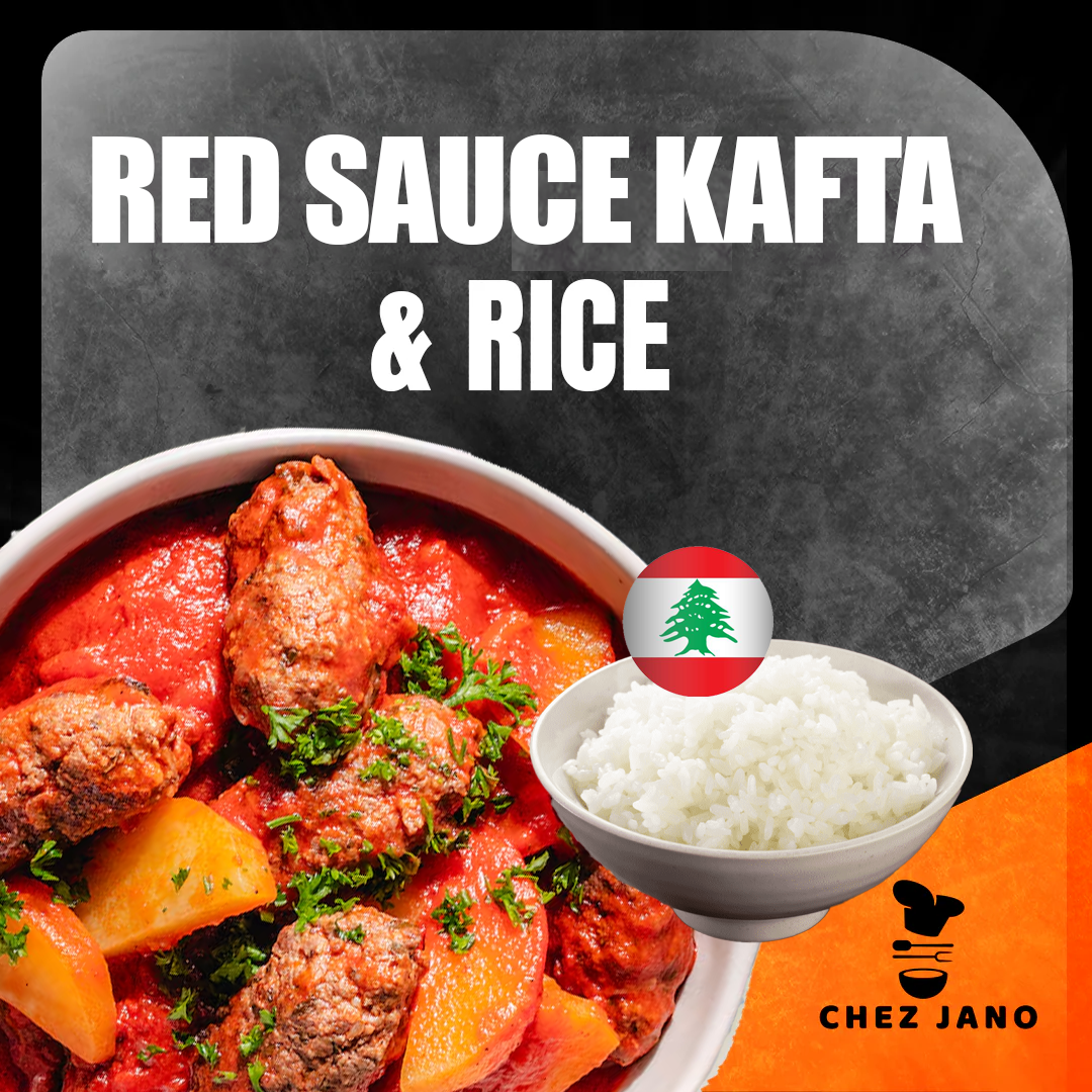 Red sauce KAFTA with Rice