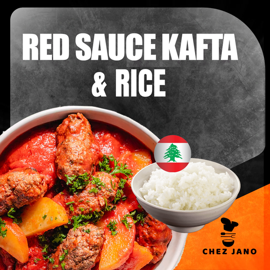 Red sauce KAFTA with Rice