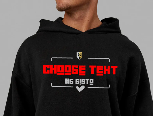KNIGHTS CHOOSE YOUR TEXT HOODIE