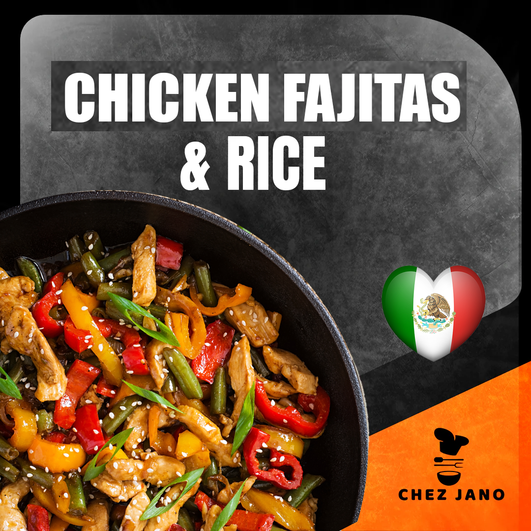 Chicken Fajitas with Rice