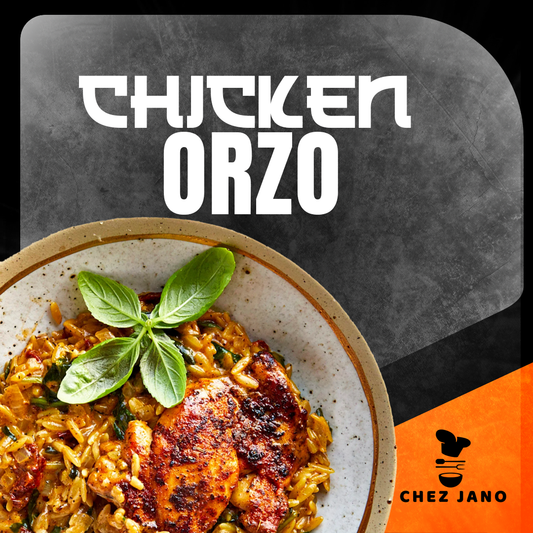 Poulet à l’Orzo aux Légumes