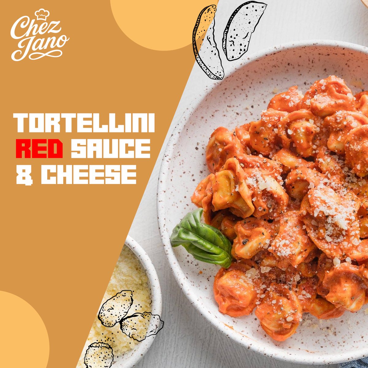 Cheese Tortellini in Red Sauce
