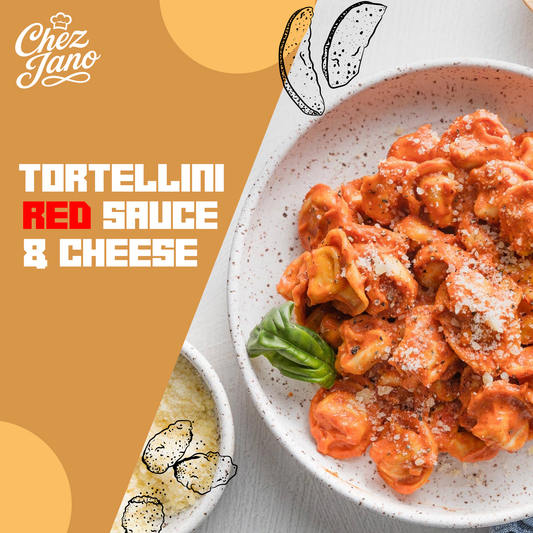 Cheese Tortellini in Red Sauce